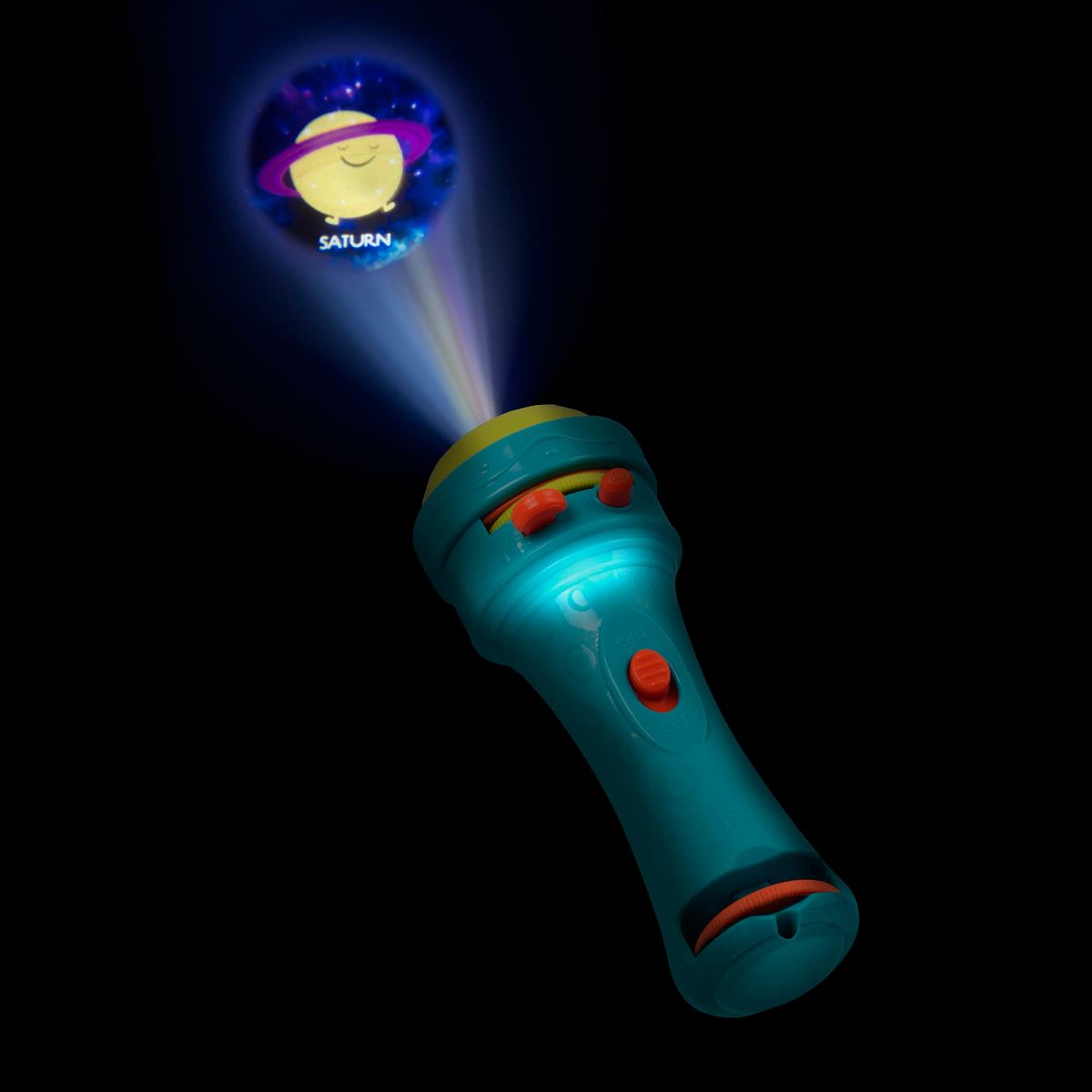 Projector flashlight.