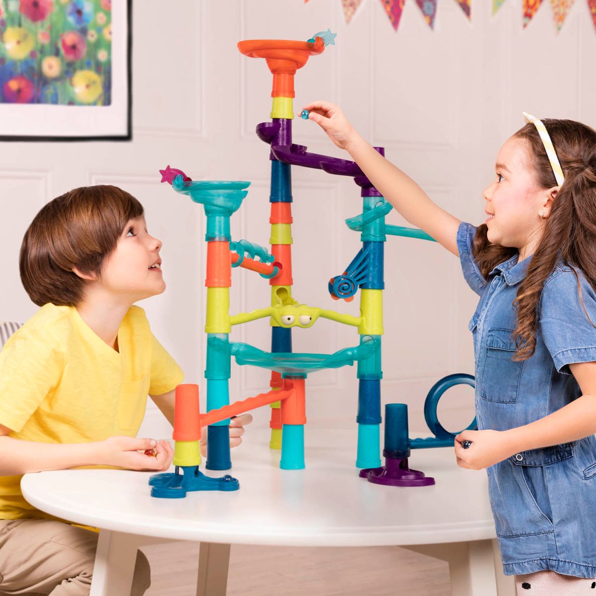 Marble run set.