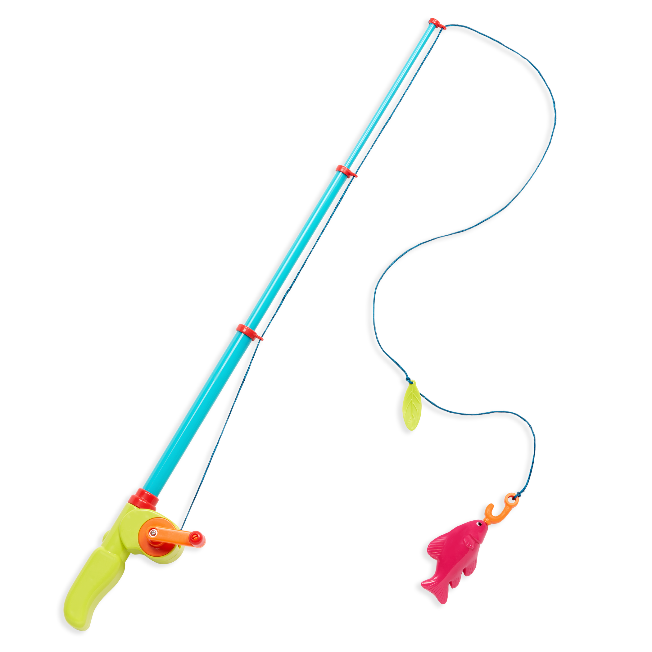 Toy fishing set.