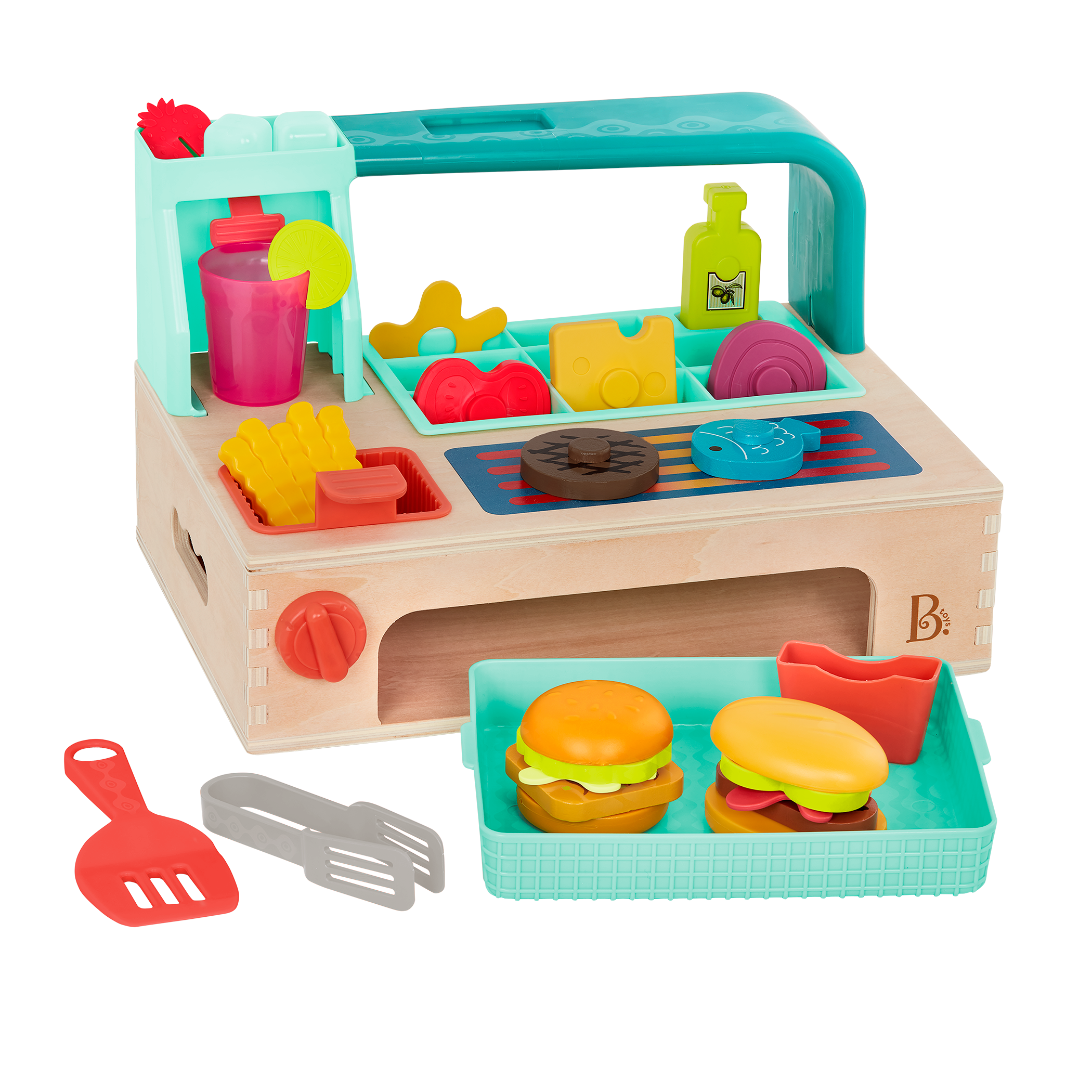 Burger playset for kids.