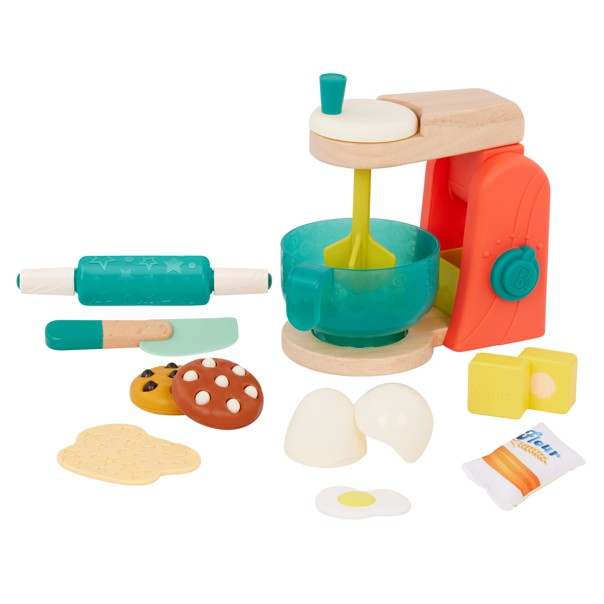 Toy baking set.