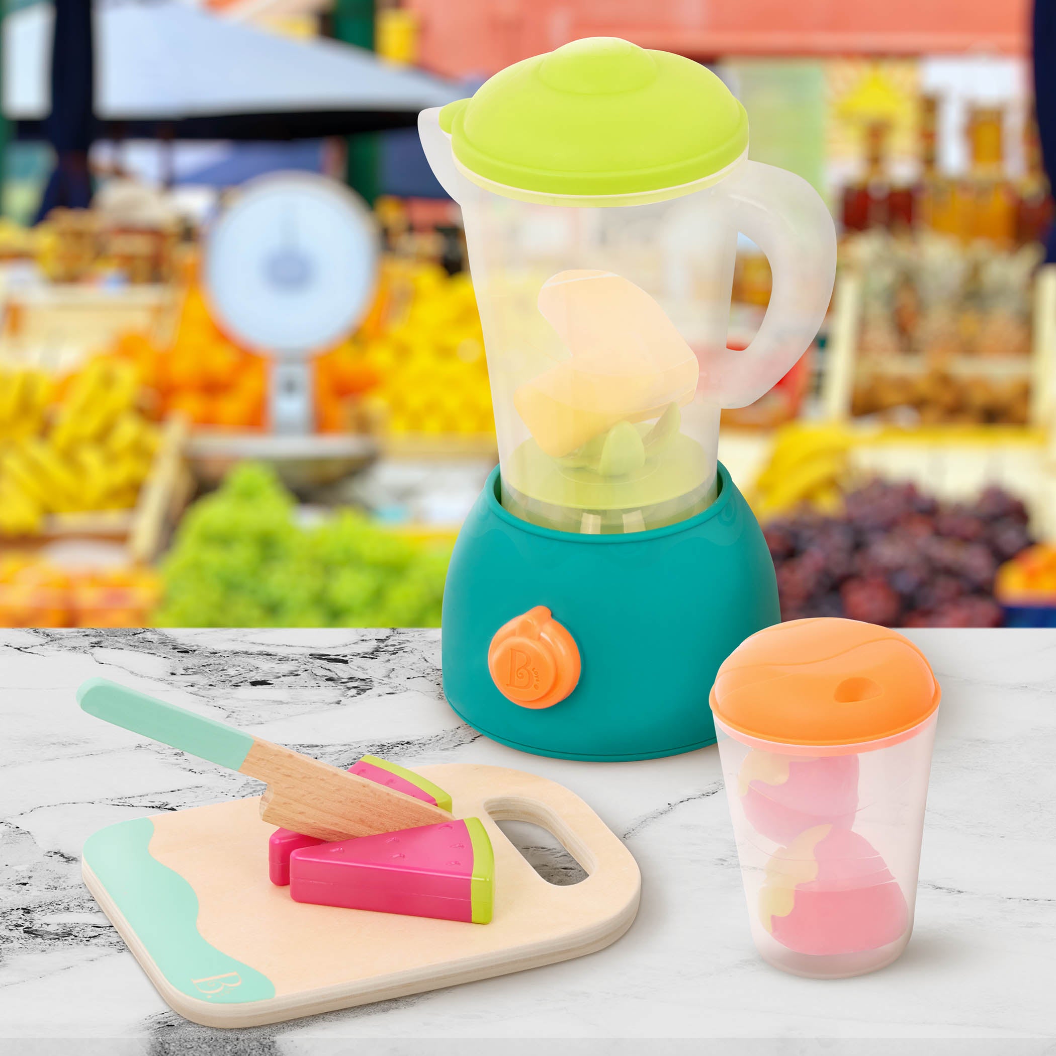 Toy smoothie set.