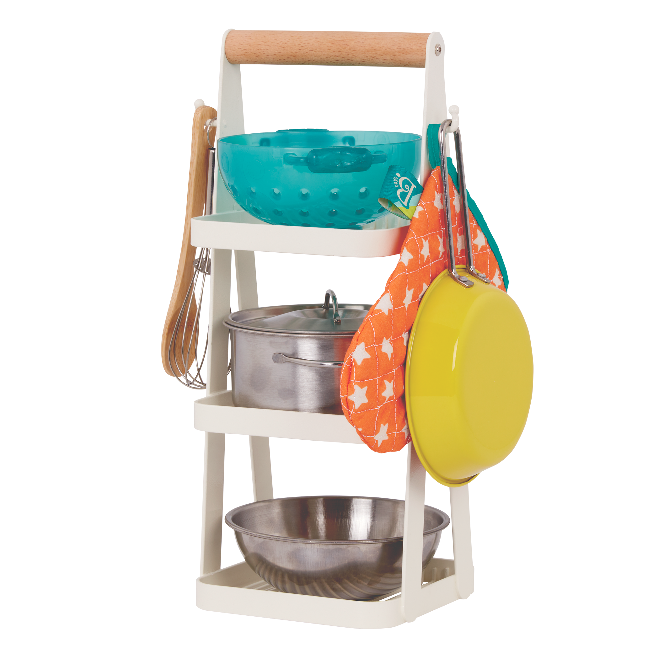 Play kitchen accessories.