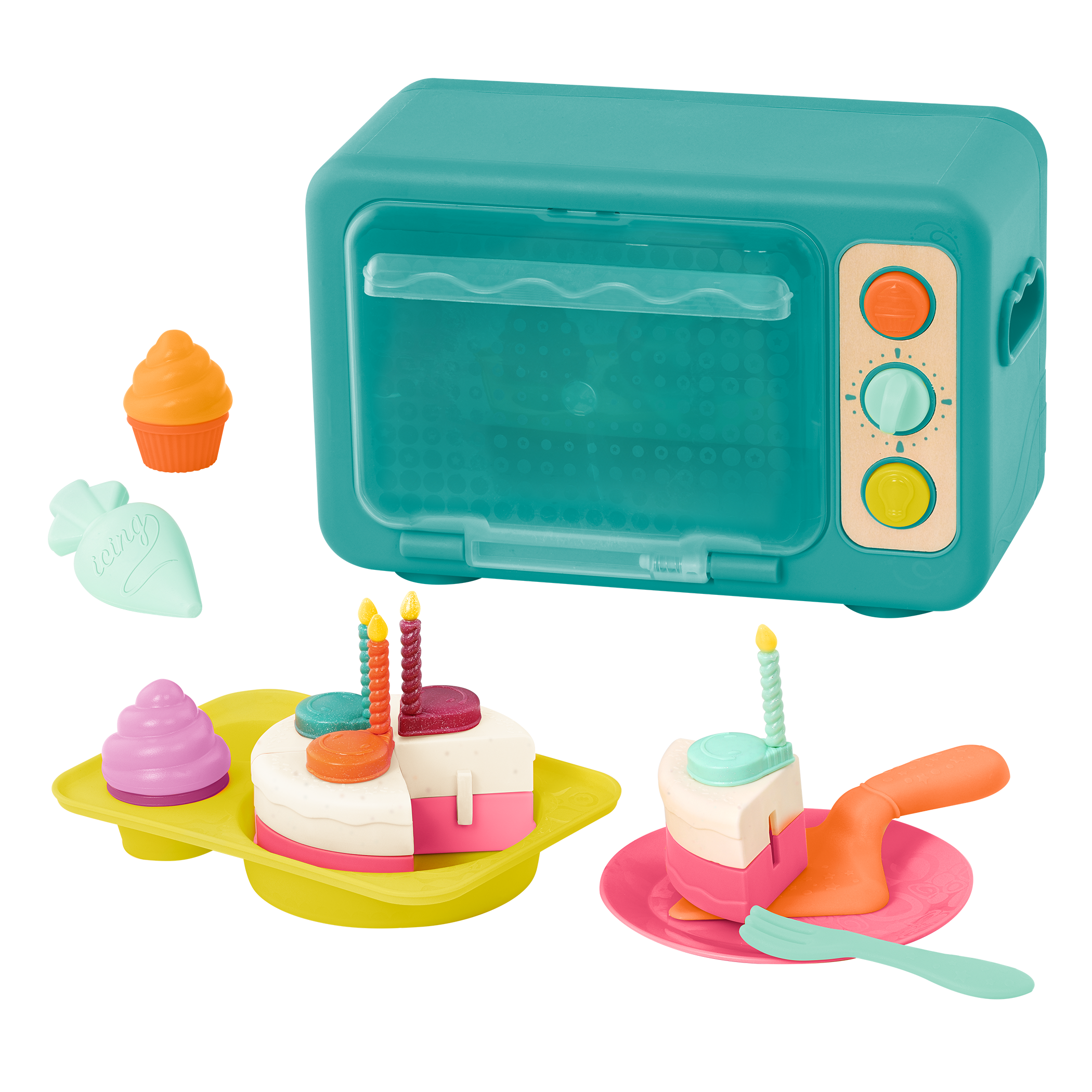 Mini Chef cake baking playset pretend food