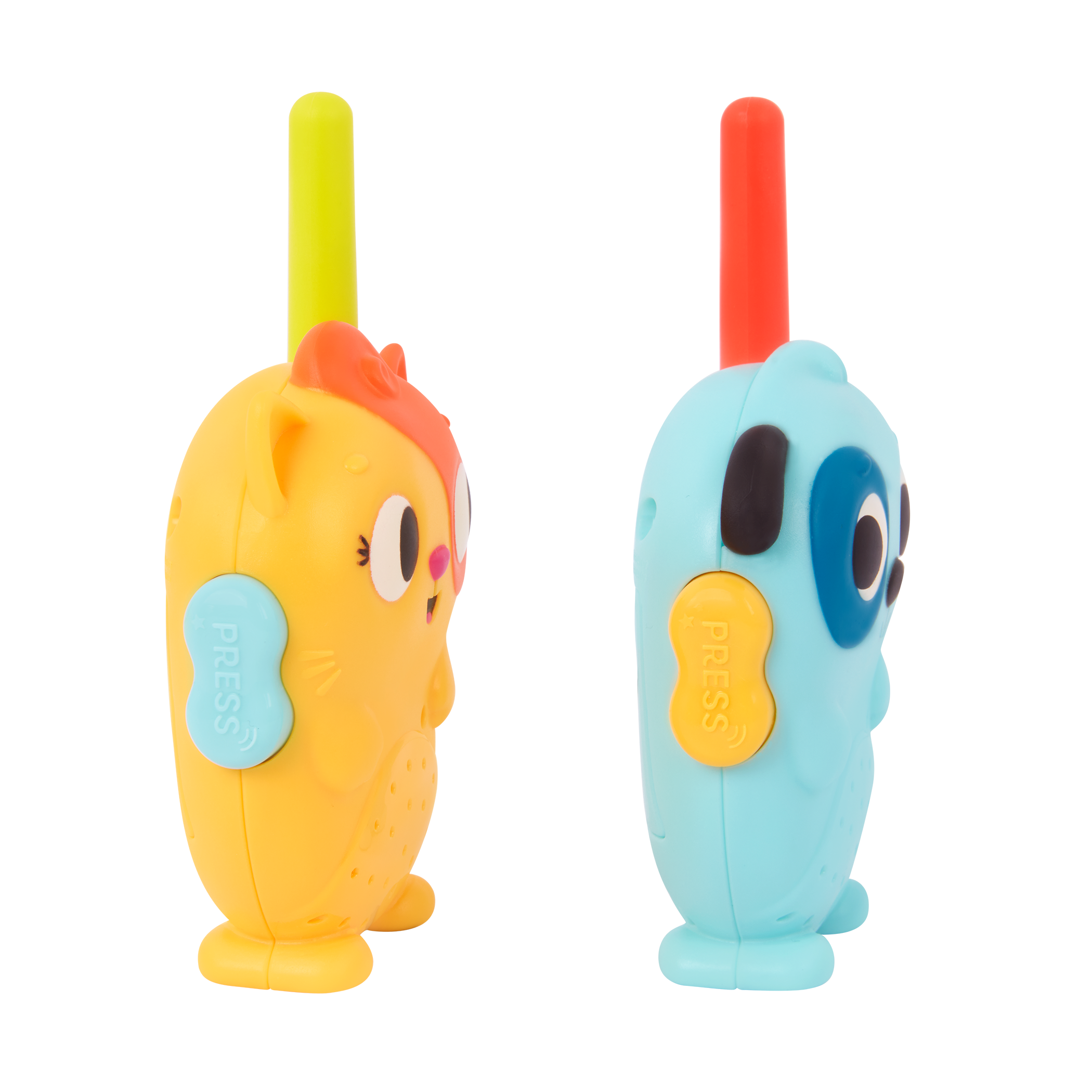 Dog and cat walkie-talkie set.