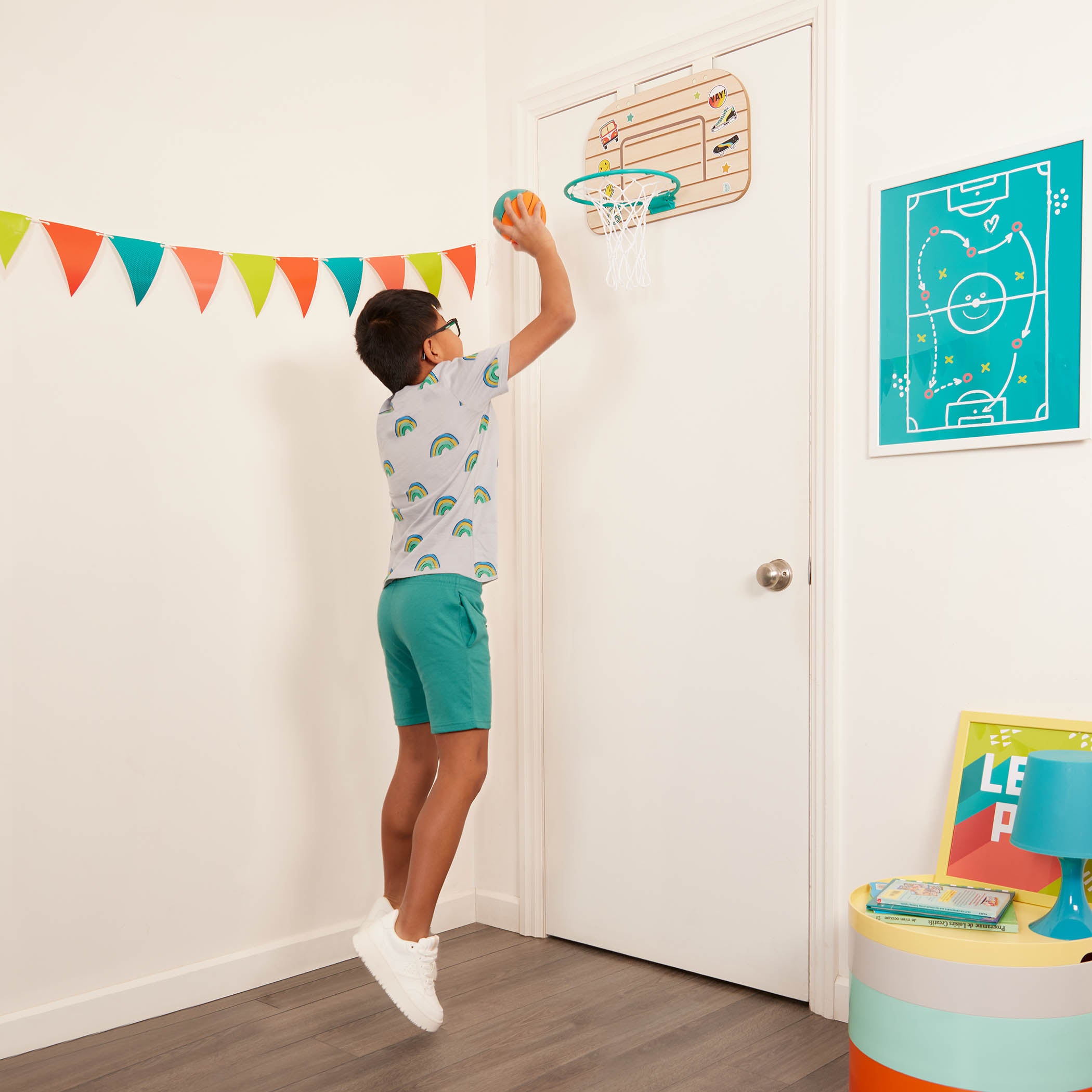 Hanging Basketball Net