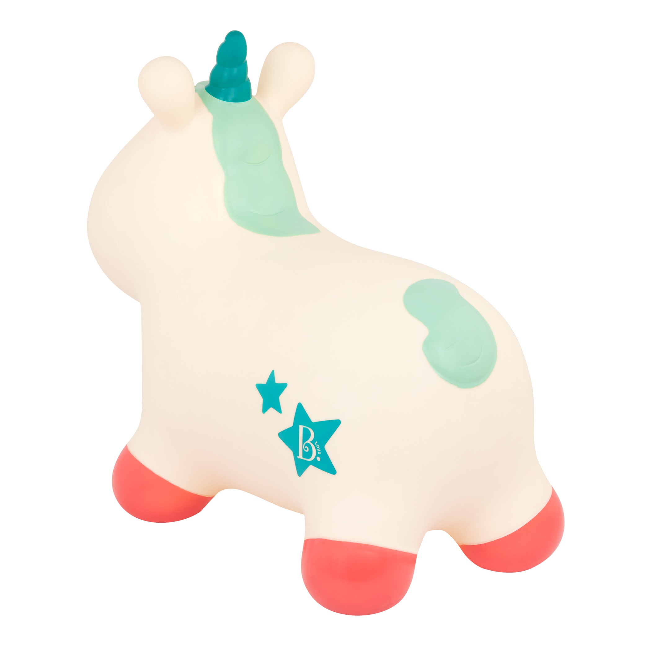 Unicorn inflatable bouncer toy for toddlers ride-on